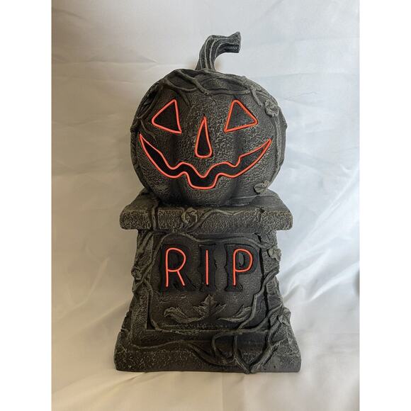 Target Light Up Tombstone with Ghost Dog Halloween Decorative Prop - Hyde & EEK! - Picture 1 of 5